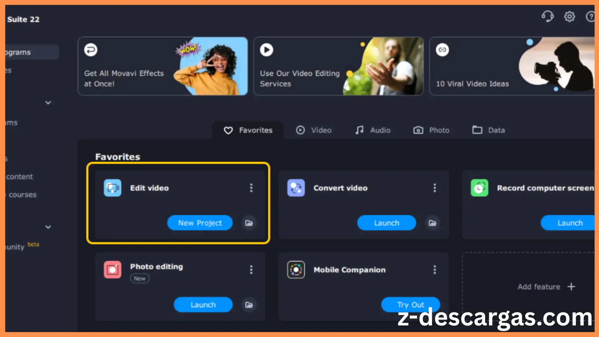 Movavi Video Suite 
