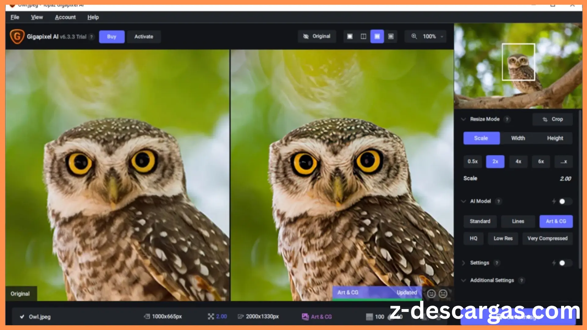 Topaz Gigapixel AI 