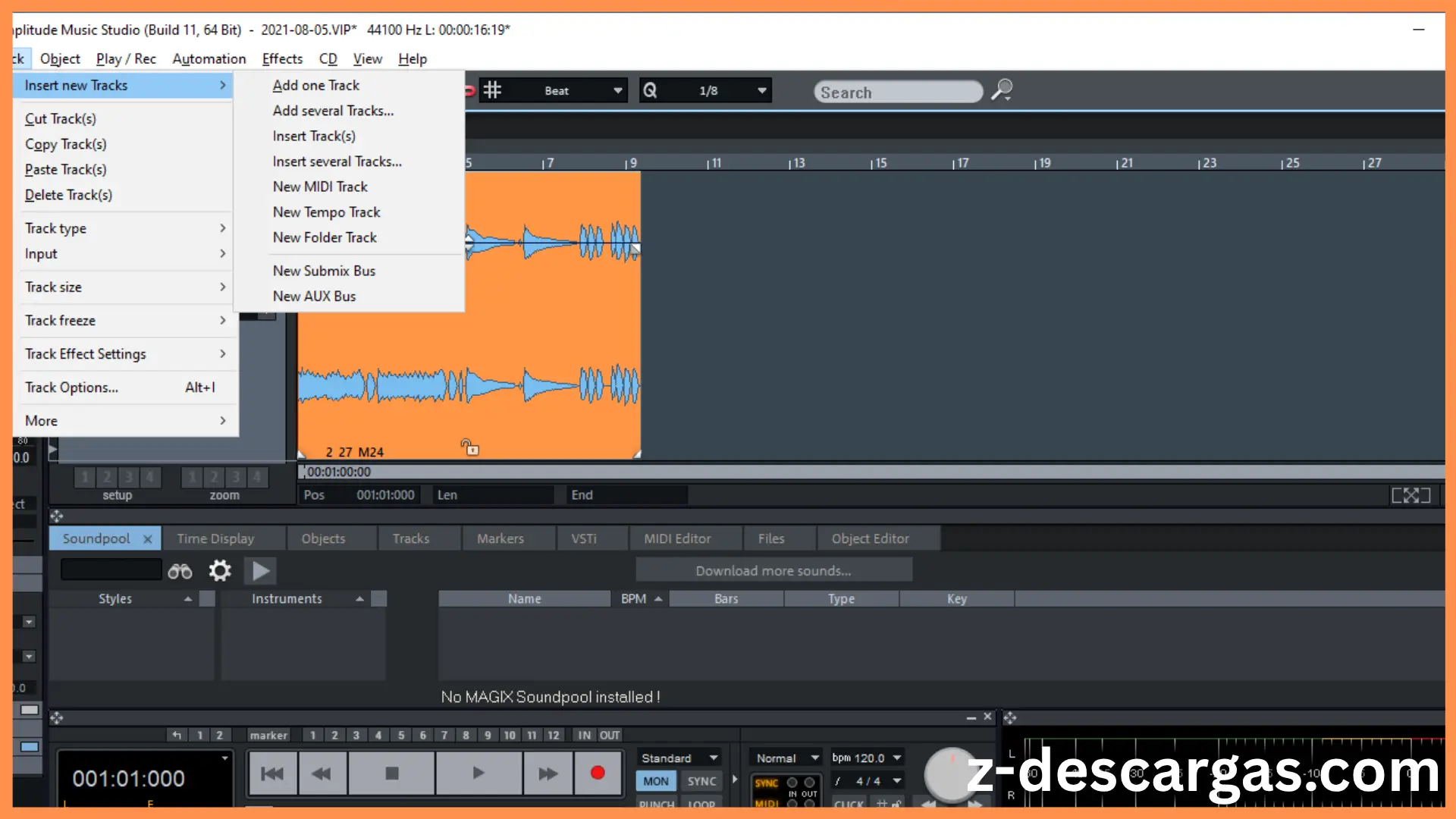 MAGIX Samplitude Music Studio
