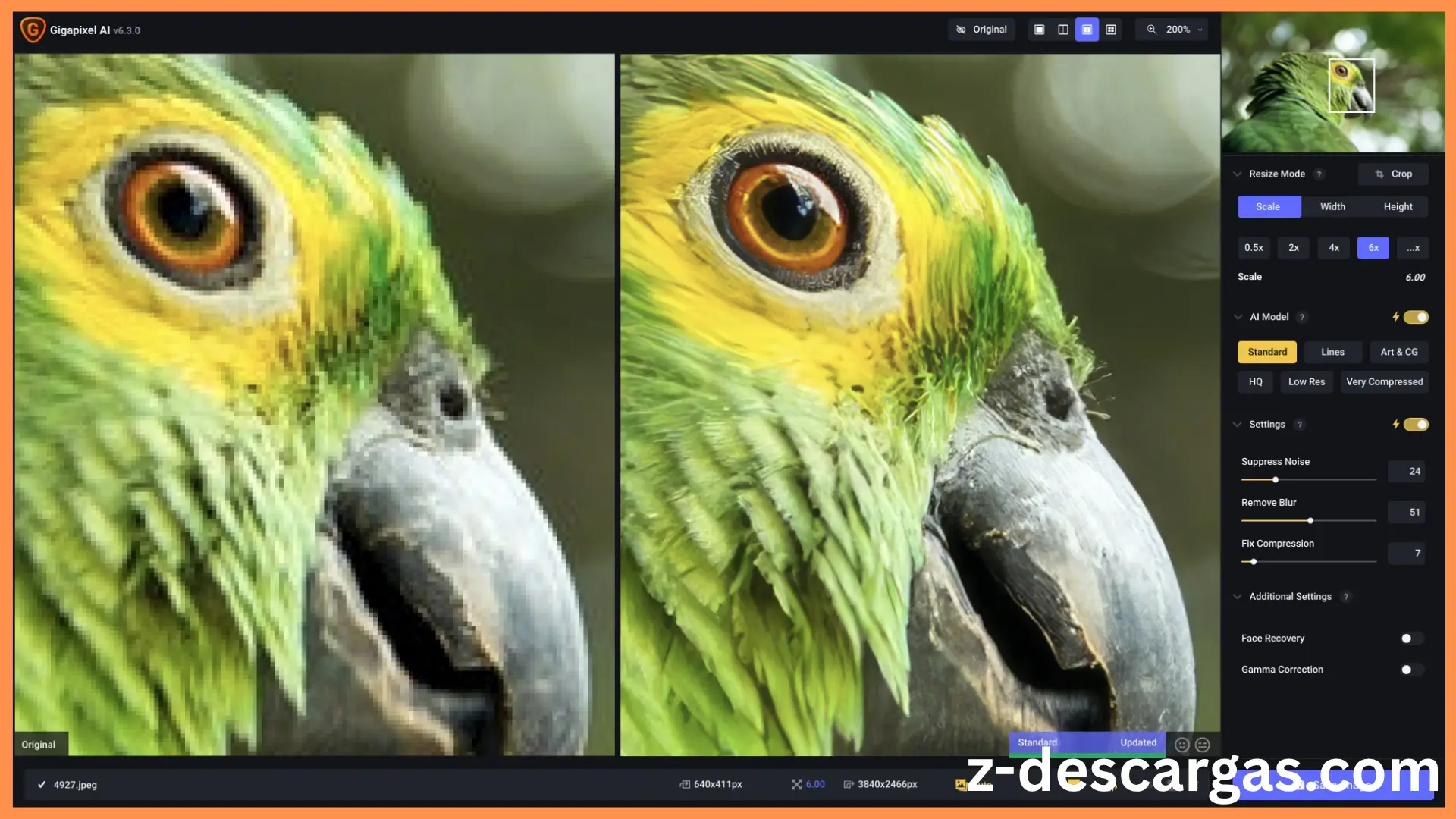 Topaz Gigapixel AI 